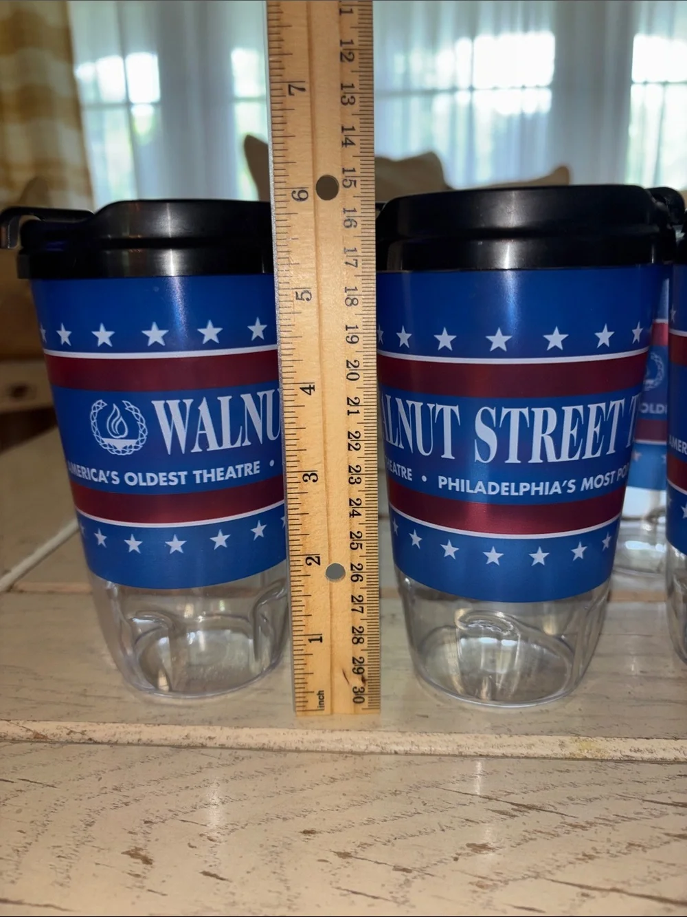 Walnut Street Theater Drink Glasses